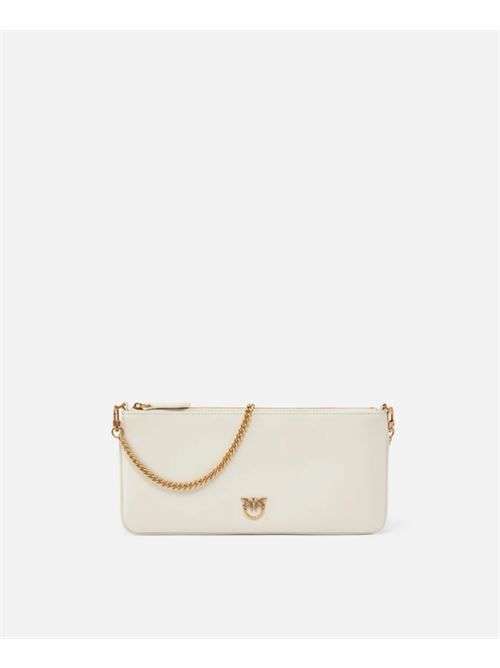 HORIZONTAL FLAT PINKO | 102747.A0F1Z14Q BIANCO SETA-AN.GOLD